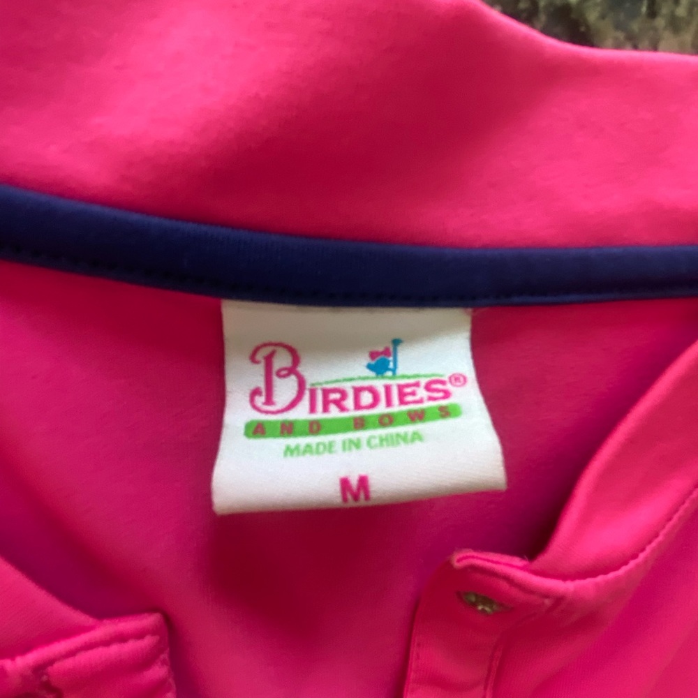 Birdies & Bows golf pull over - Picture 2 of 3